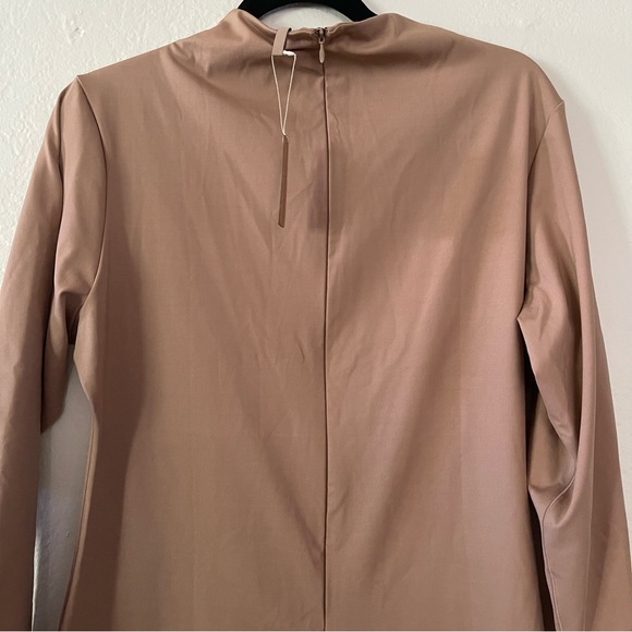 SKIMS Mid Thigh All in one Long Sleeve Onesie Bodysuit- Sienna Size 4X - Picture 8 of 13